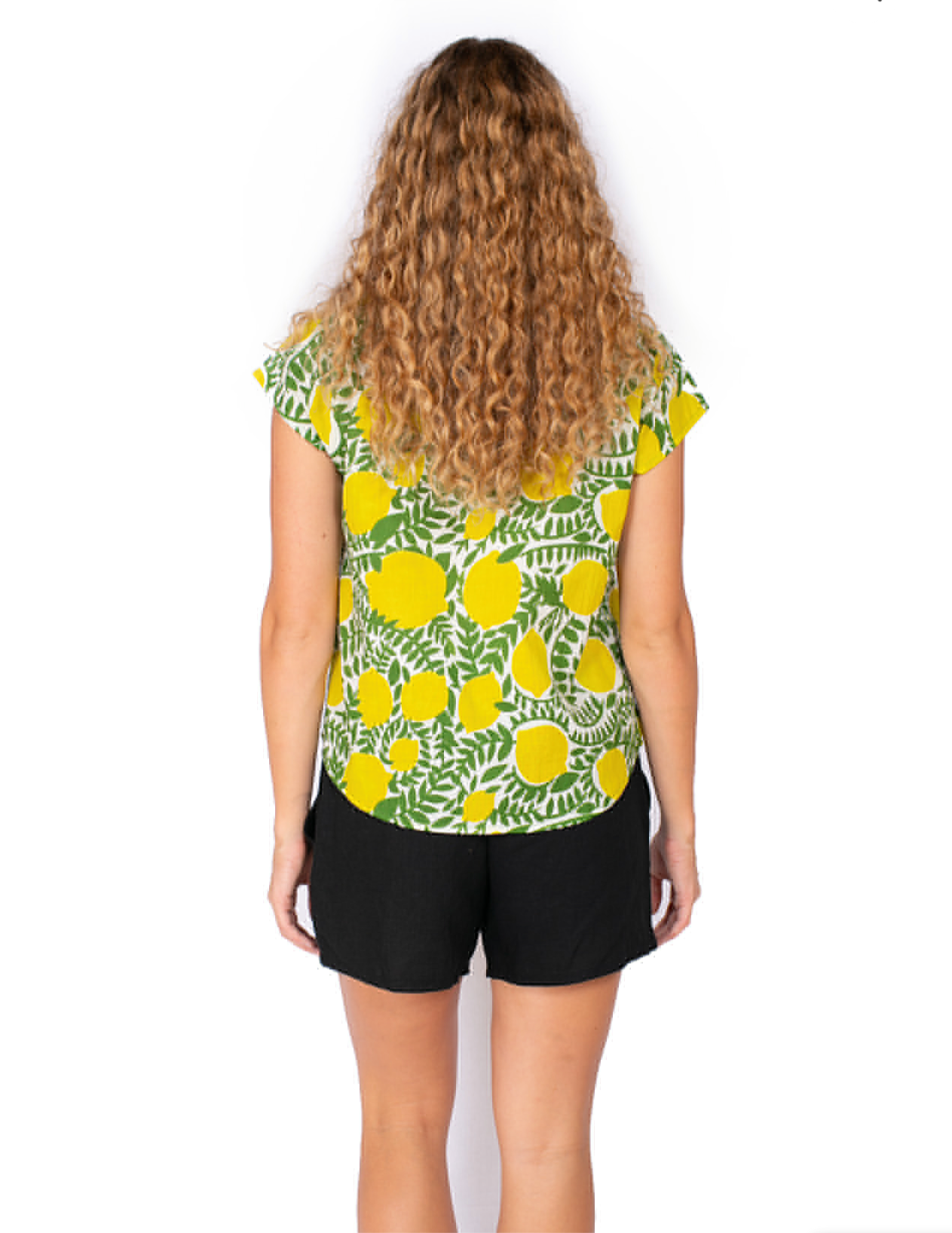 OM Designs CHLOE TOP - ZESTY LEMONS