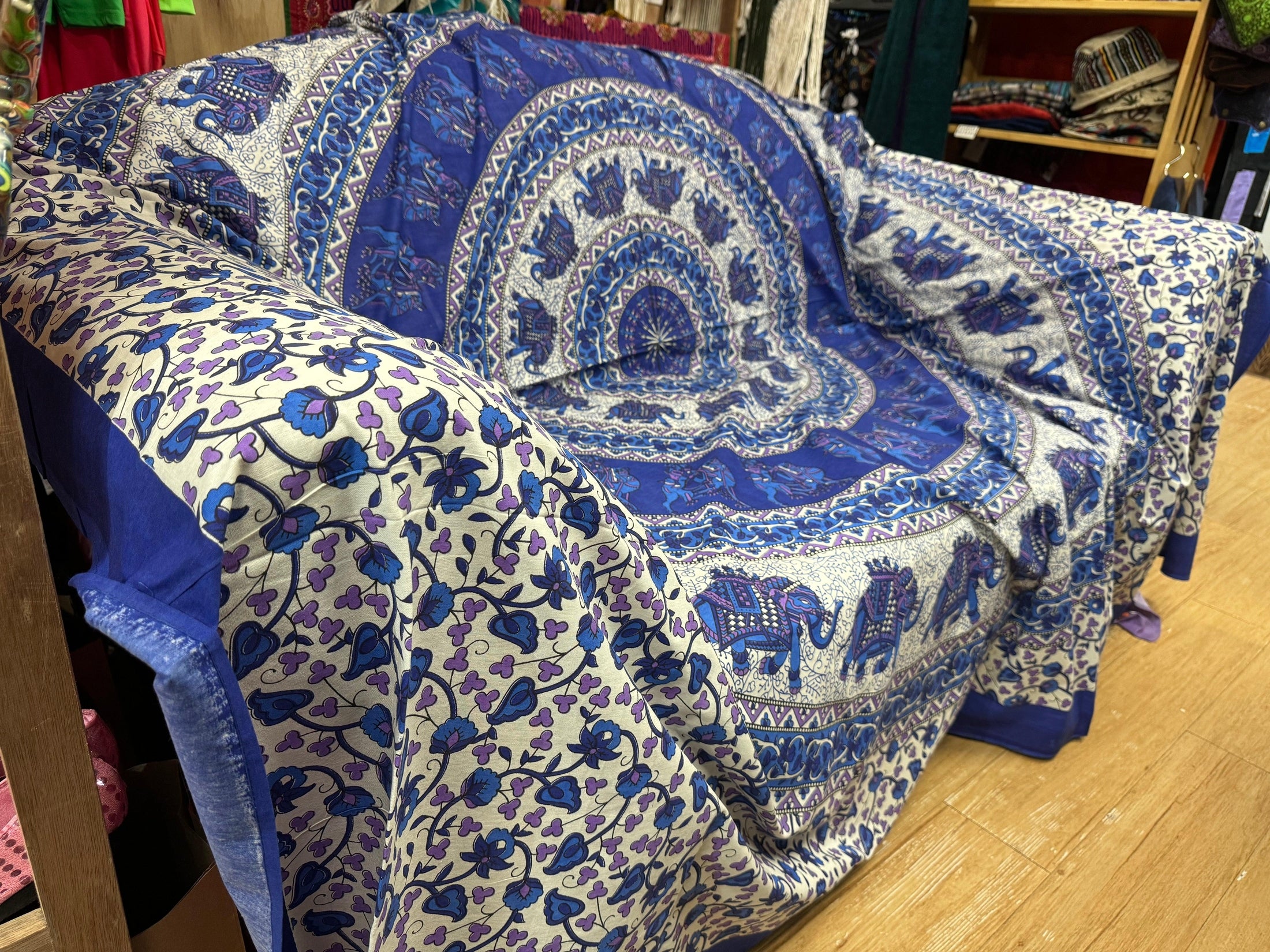 Double Bed throw - Birds of Paradise fashions and unique gifts