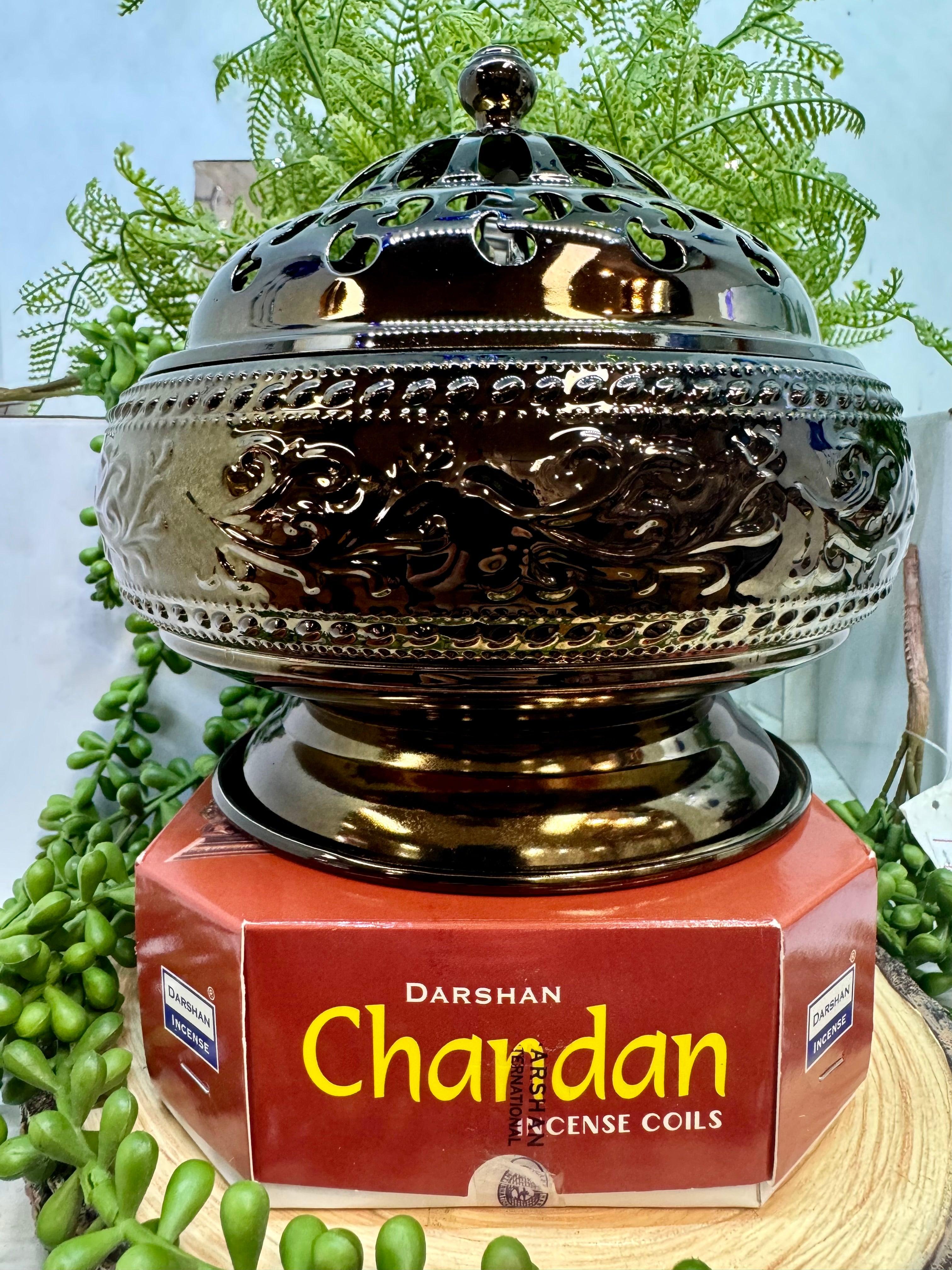 Incense Coil Darshan Chandan - Birds of Paradise fashions and unique gifts