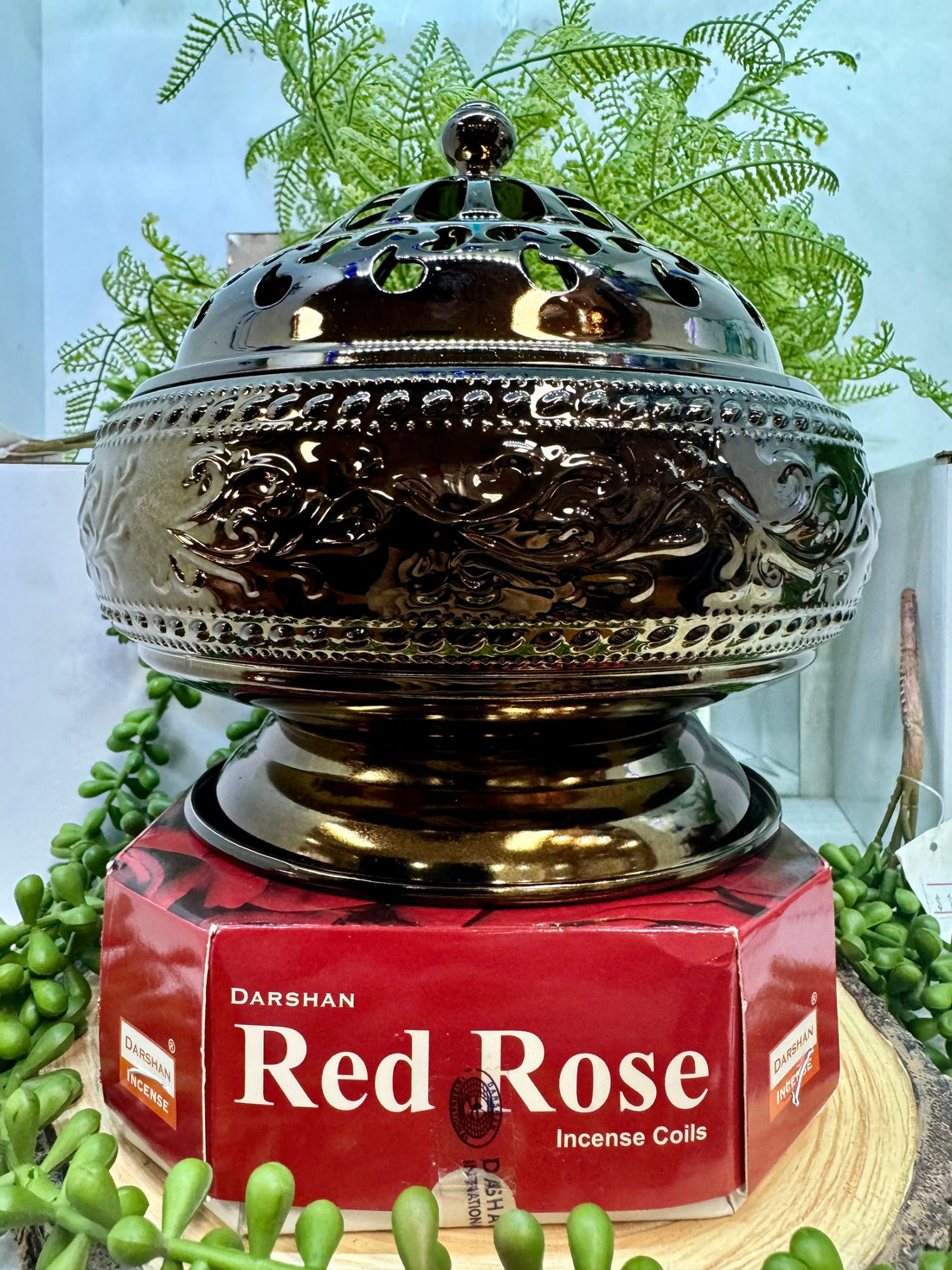 Incense Coil Red Rose - Birds of Paradise fashions and unique gifts