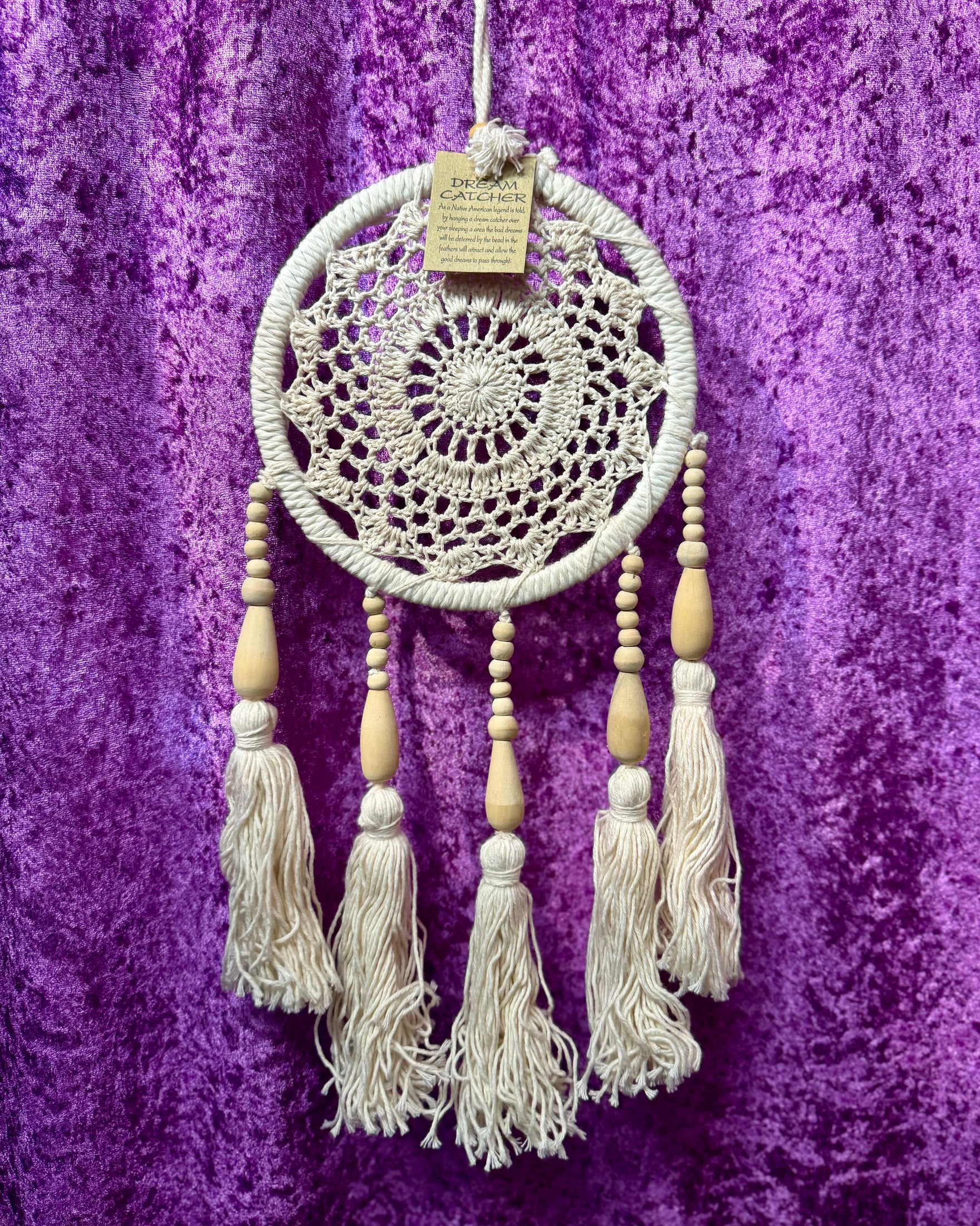 White Dreamcatcher - Birds of Paradise fashions and unique gifts