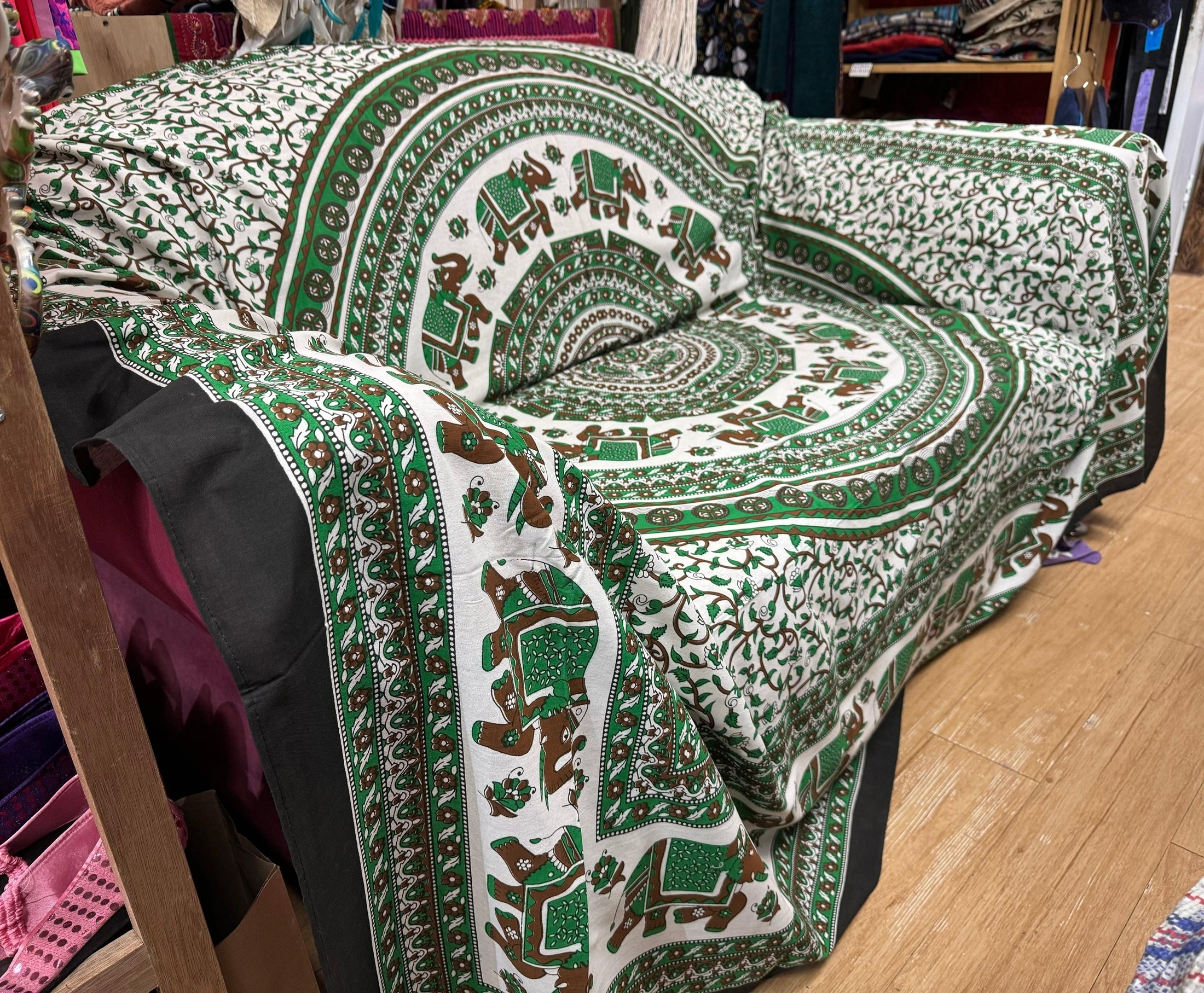Double Bed Throw - Birds of Paradise fashions and unique gifts