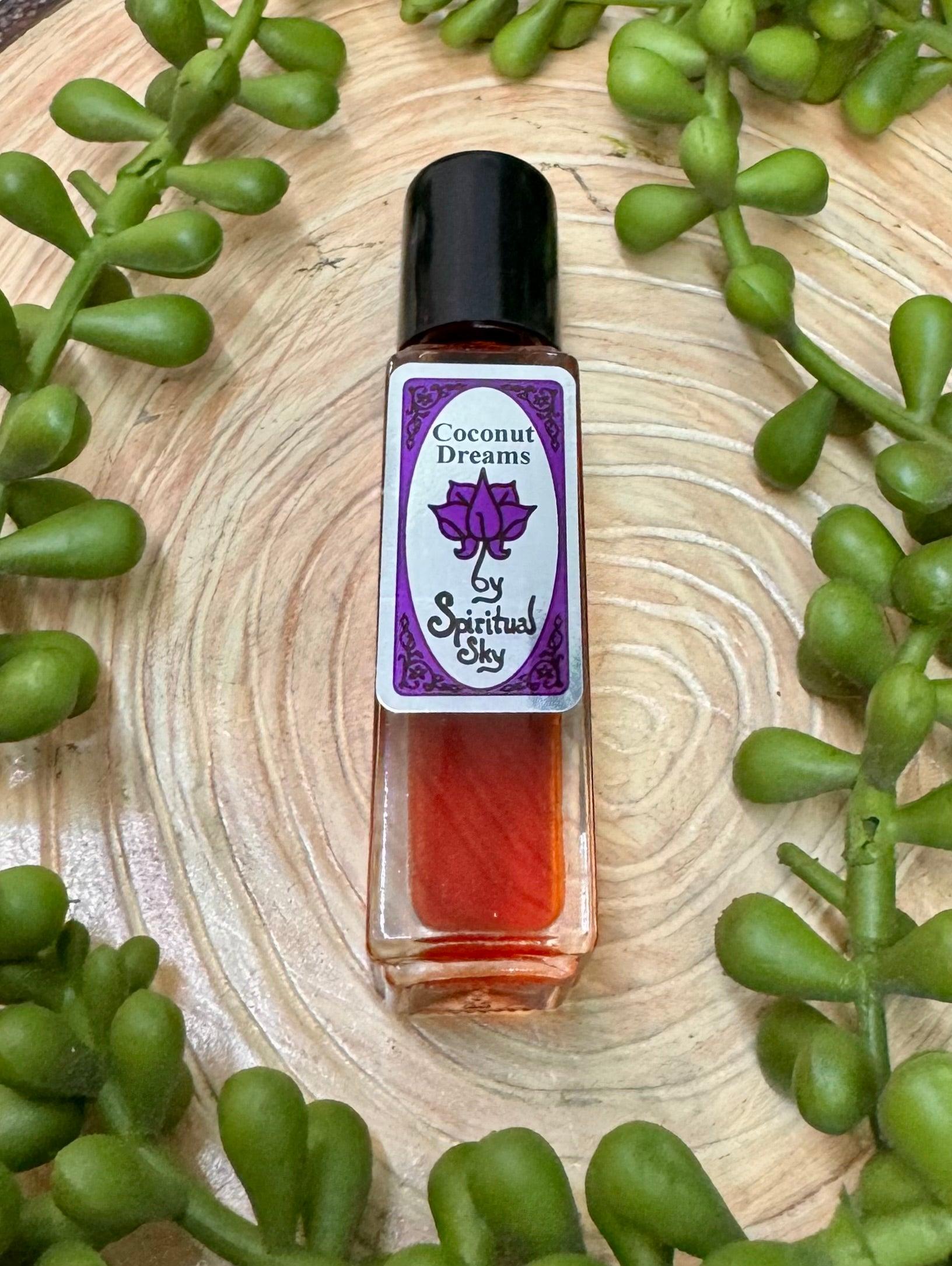 Spiritual Sky Perfume Oil - Coconut Dreams - Birds of Paradise fashions and unique gifts