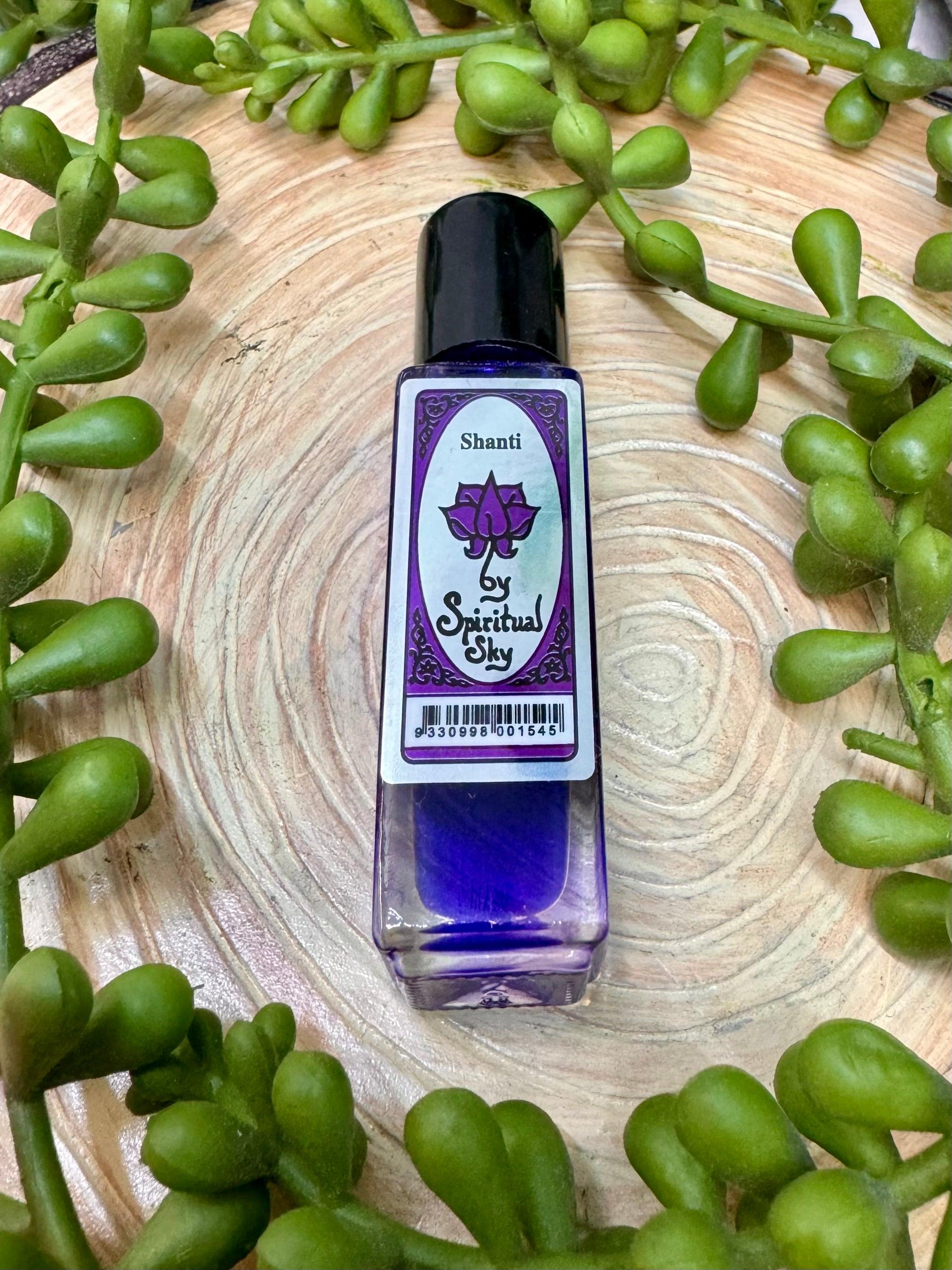 Spiritual Sky Perfume Oil - Shanti - Birds of Paradise fashions and unique gifts