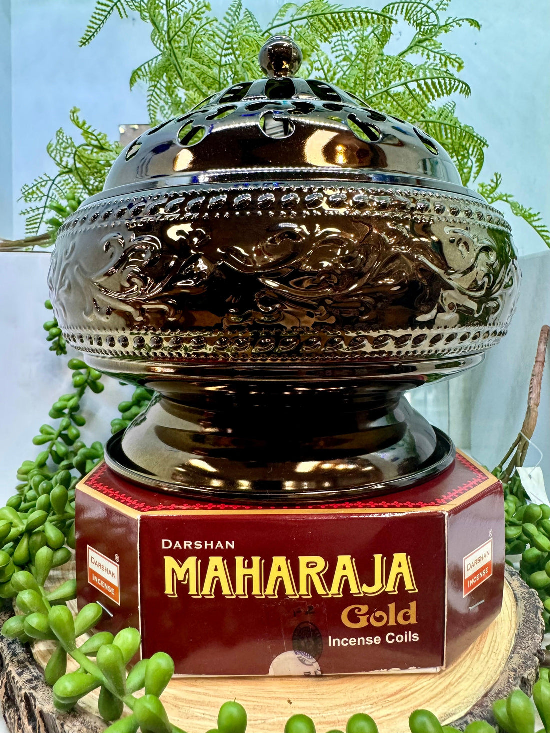 Incense Coil Darshan Maharaja - Birds of Paradise fashions and unique gifts