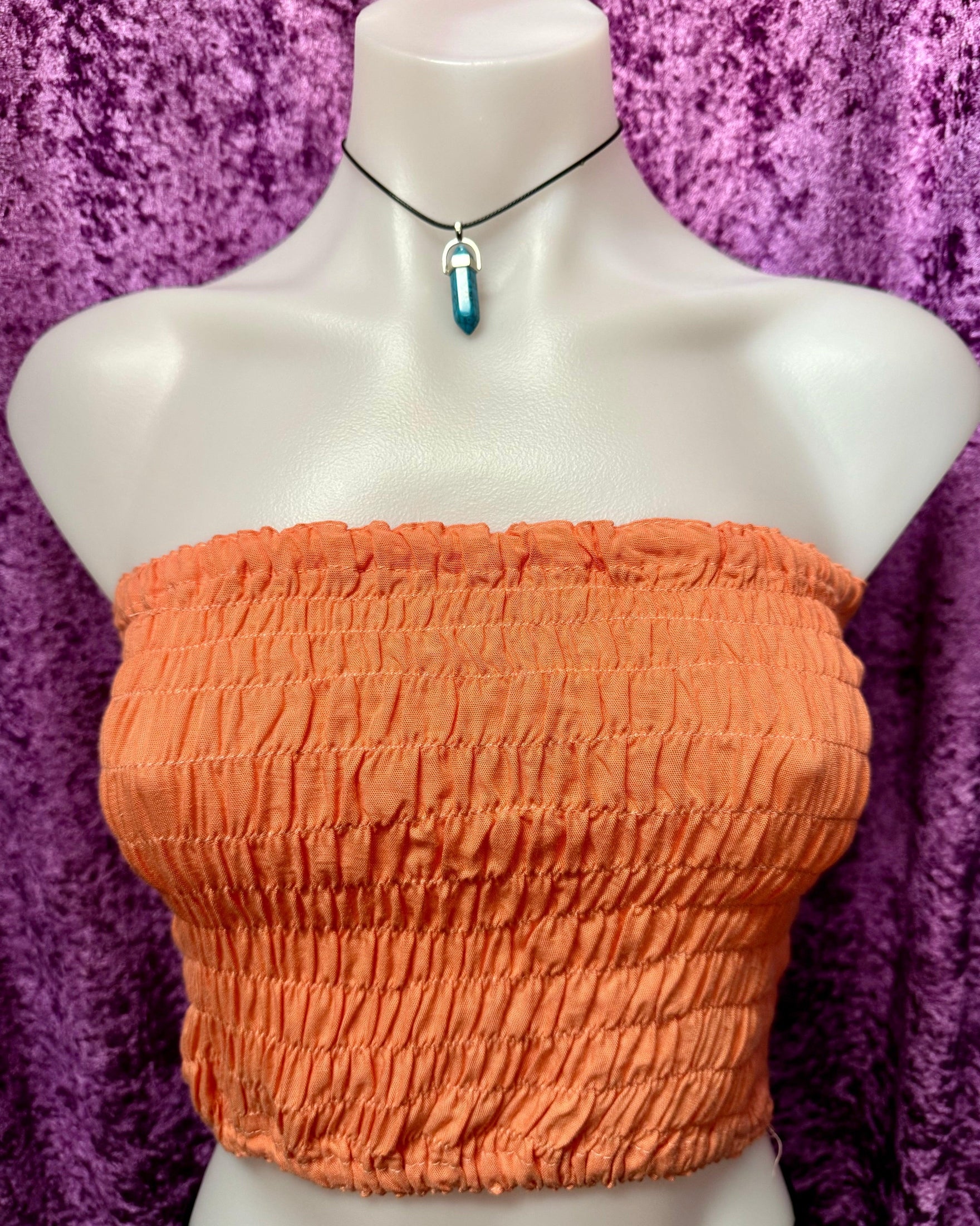 Orange Boob Tube