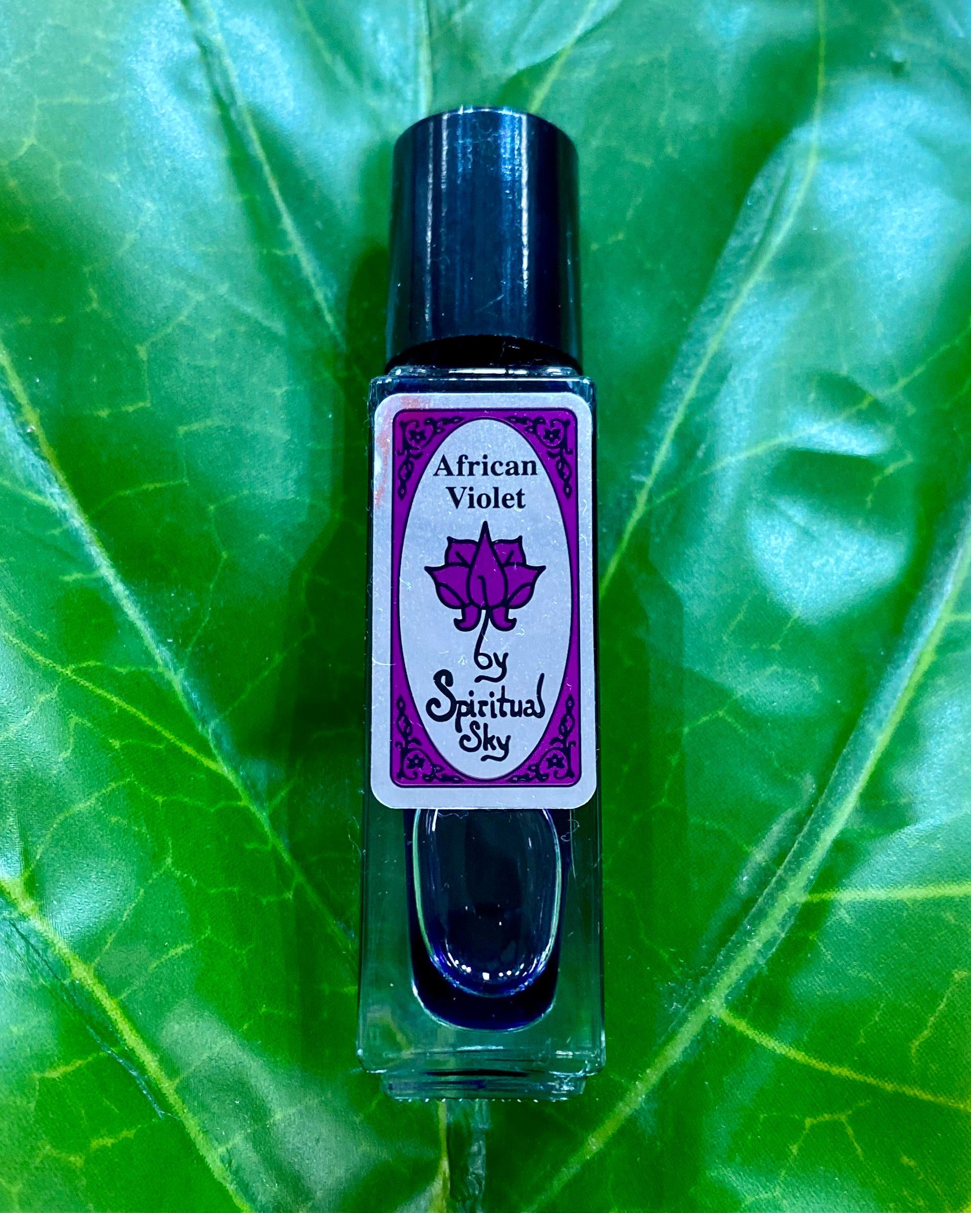 Spiritual Sky Oil Perfume - African Violet - Birds of Paradise Fashions