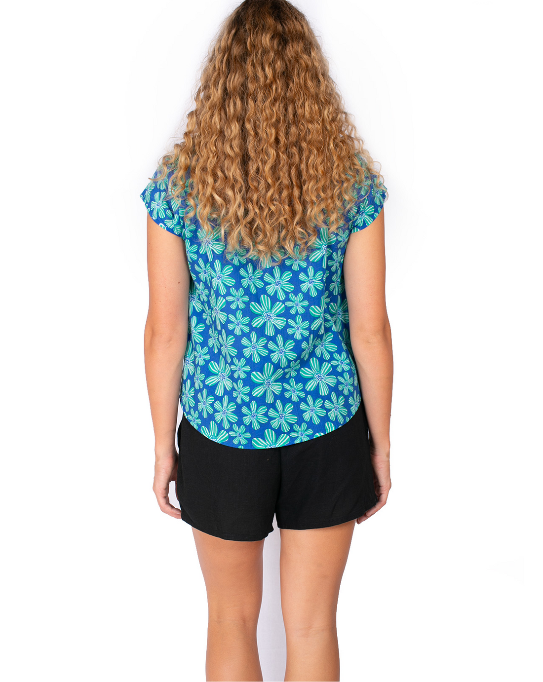 OM Designs CHLOE TOP - DAISY MARINE