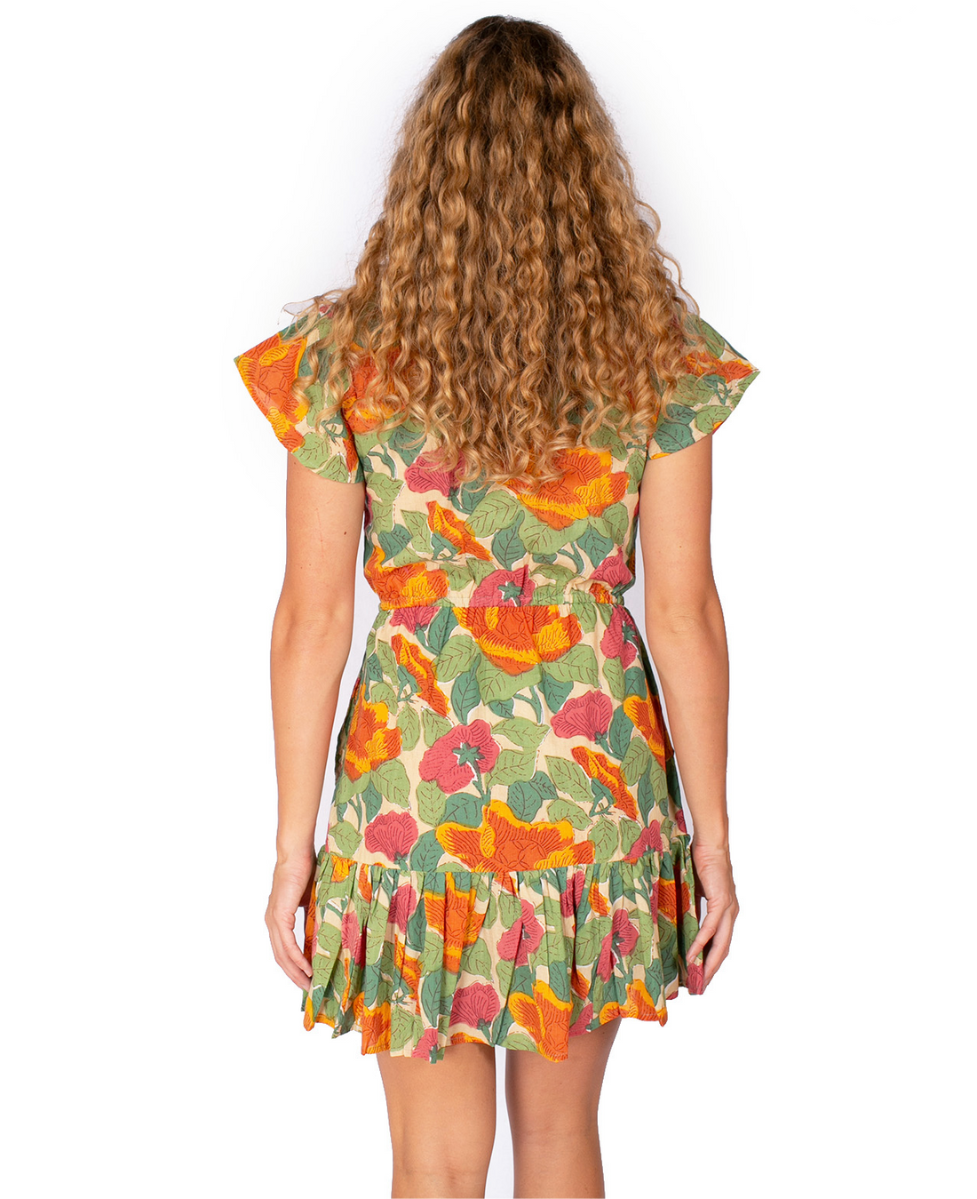 OM Designs NEW LAURE DRESS - WATERCOLOUR
GARDEN