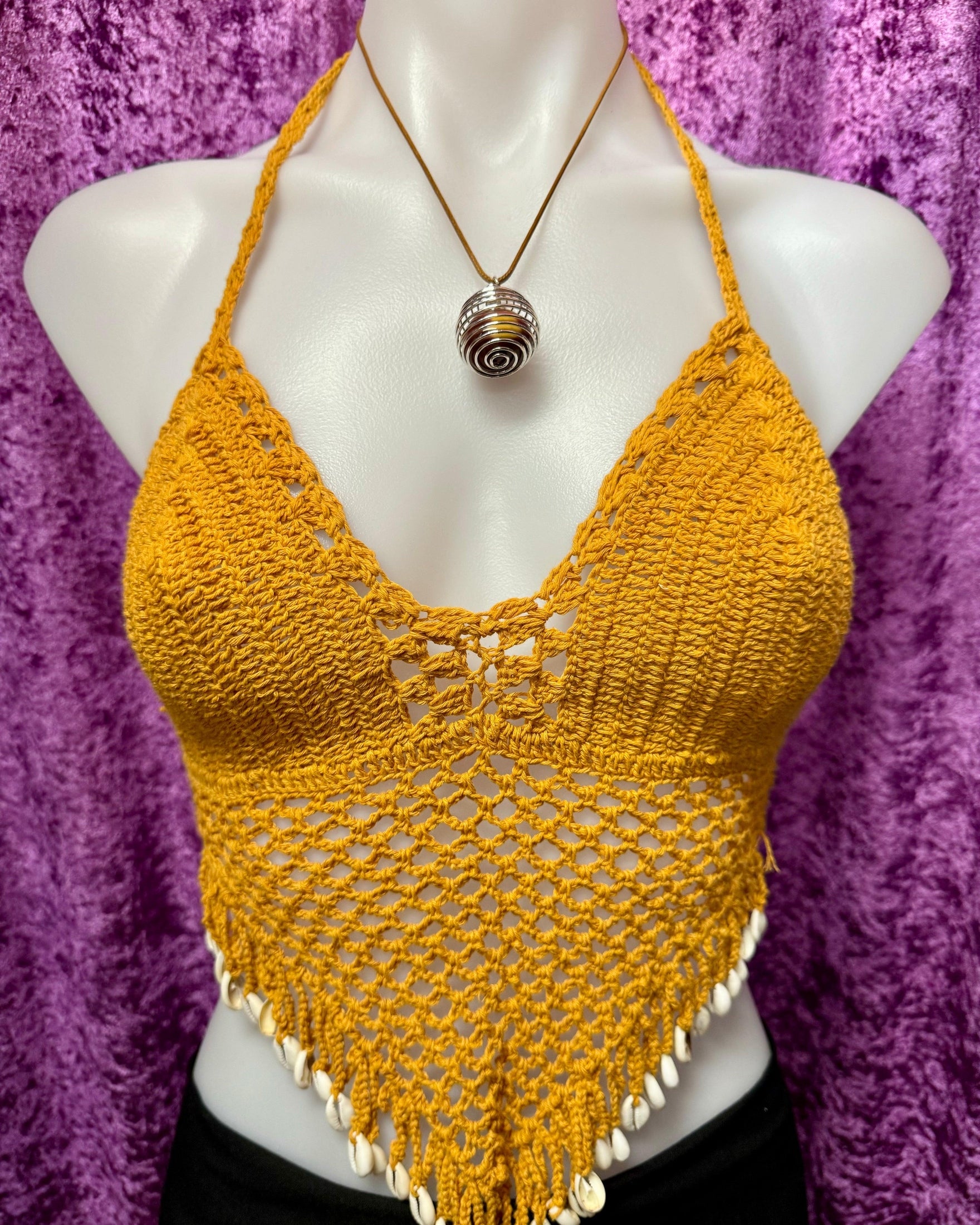 Crochet halter top online