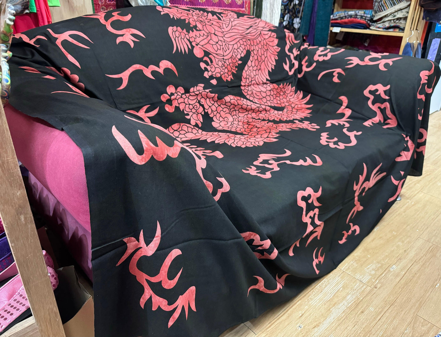 Double Bed throw - Birds of Paradise fashions and unique gifts