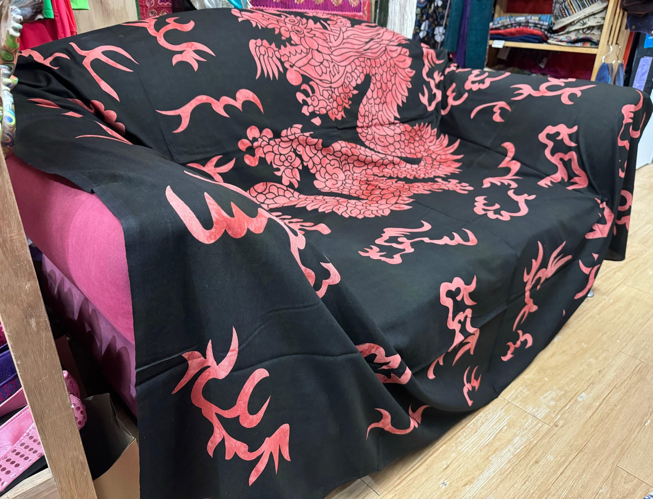 Double Bed throw - Birds of Paradise fashions and unique gifts