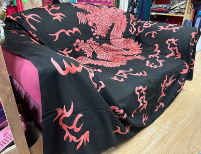 Double Bed throw - Birds of Paradise fashions and unique gifts