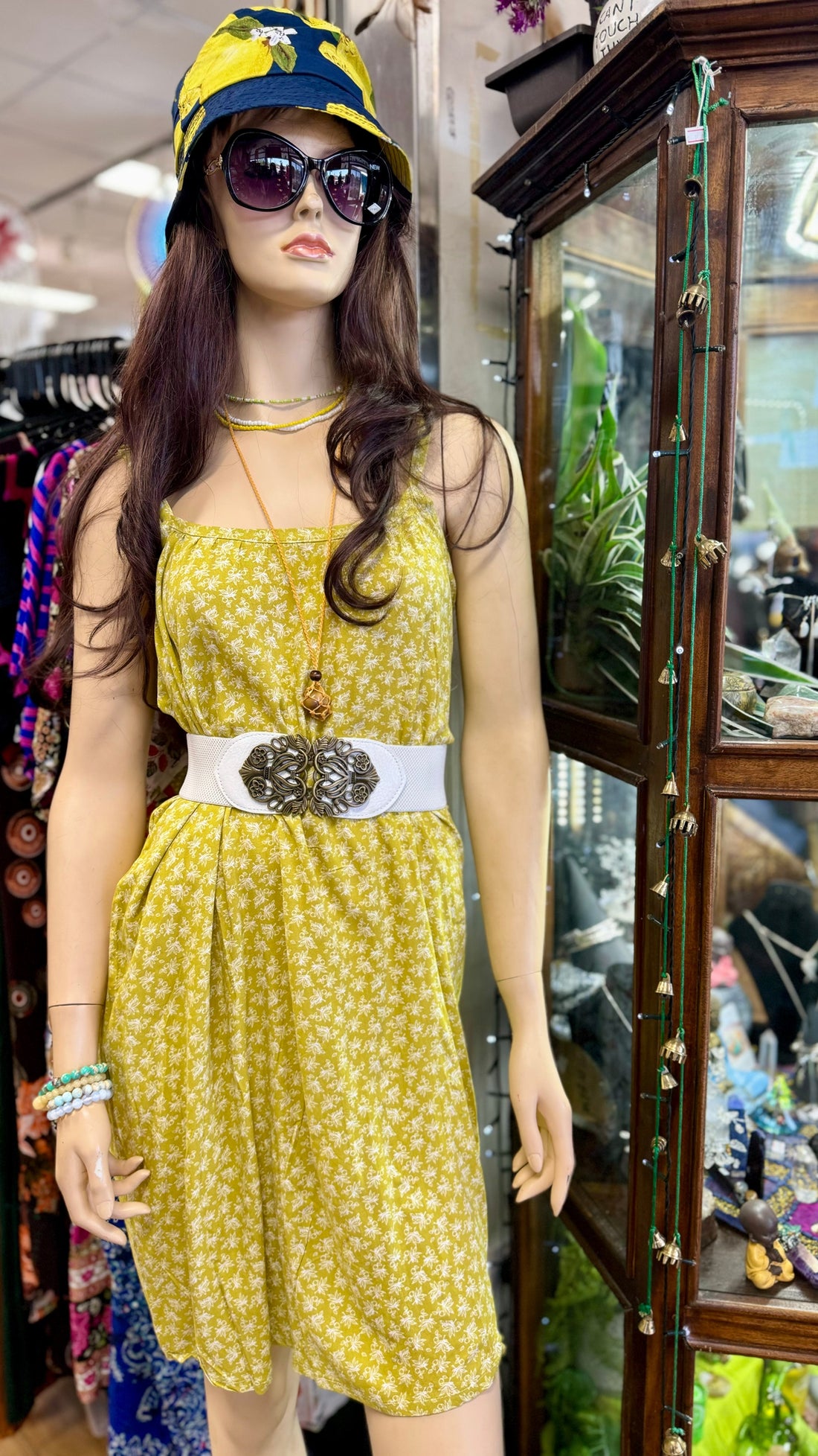 Yellow Mary Dress - Birds of Paradise fashions and unique gifts